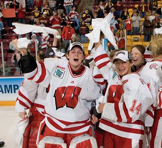 women badgers national champs